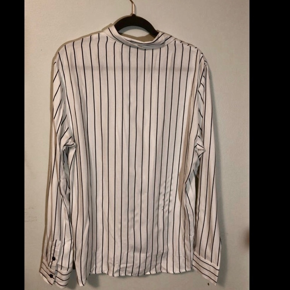 Striped Button up - Picture 2 of 3